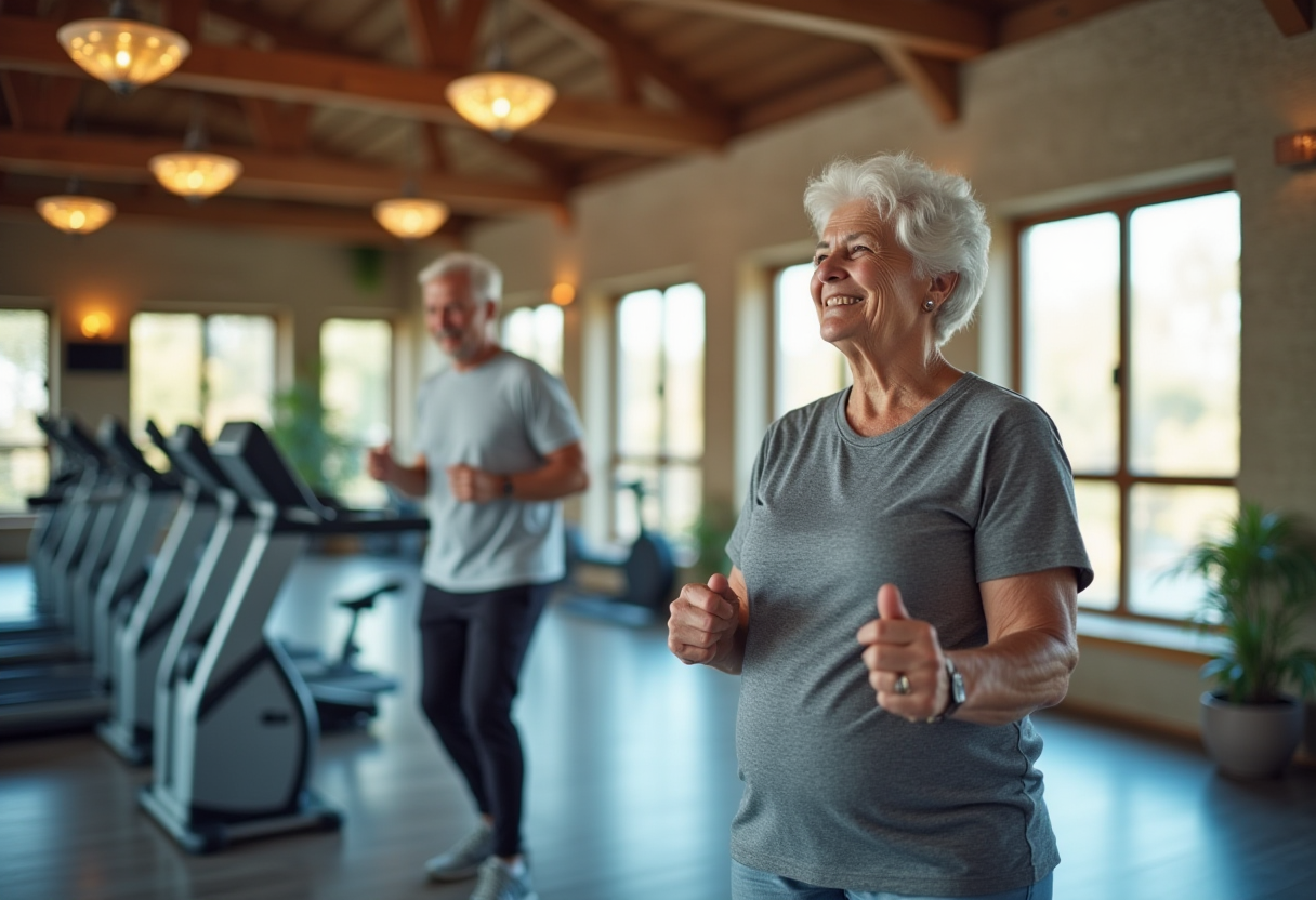 Тренування у фітнес-центрі blunterove